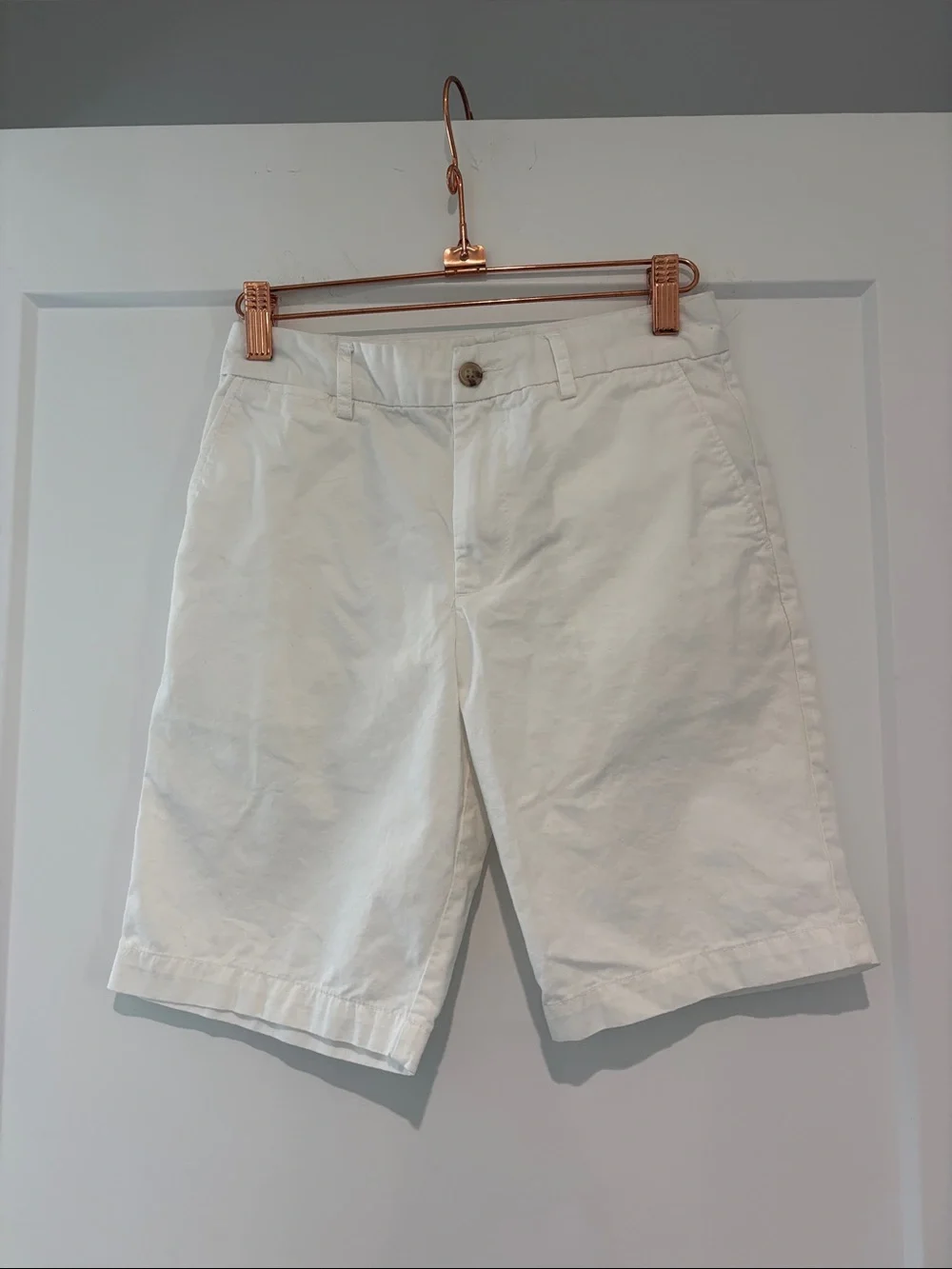 Polo Ralph Lauren Boys Classic Polo Chino White Shorts Size 12
